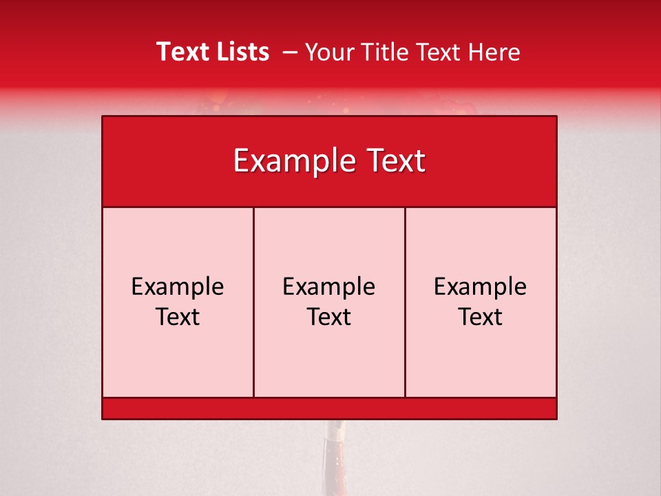 Stain Paint Artistic PowerPoint Template