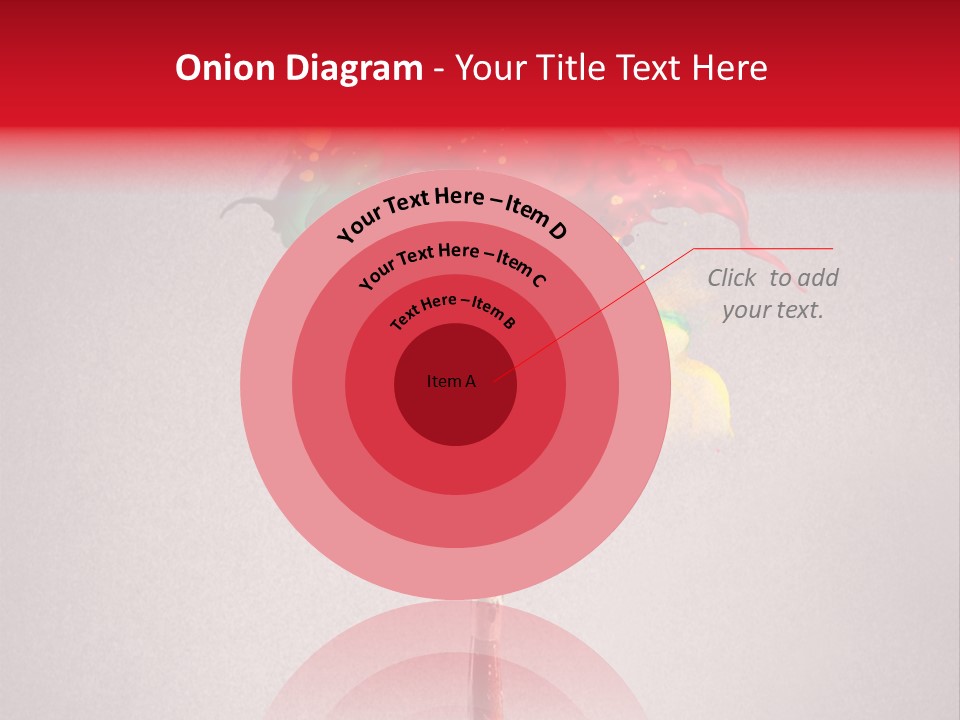 Stain Paint Artistic PowerPoint Template