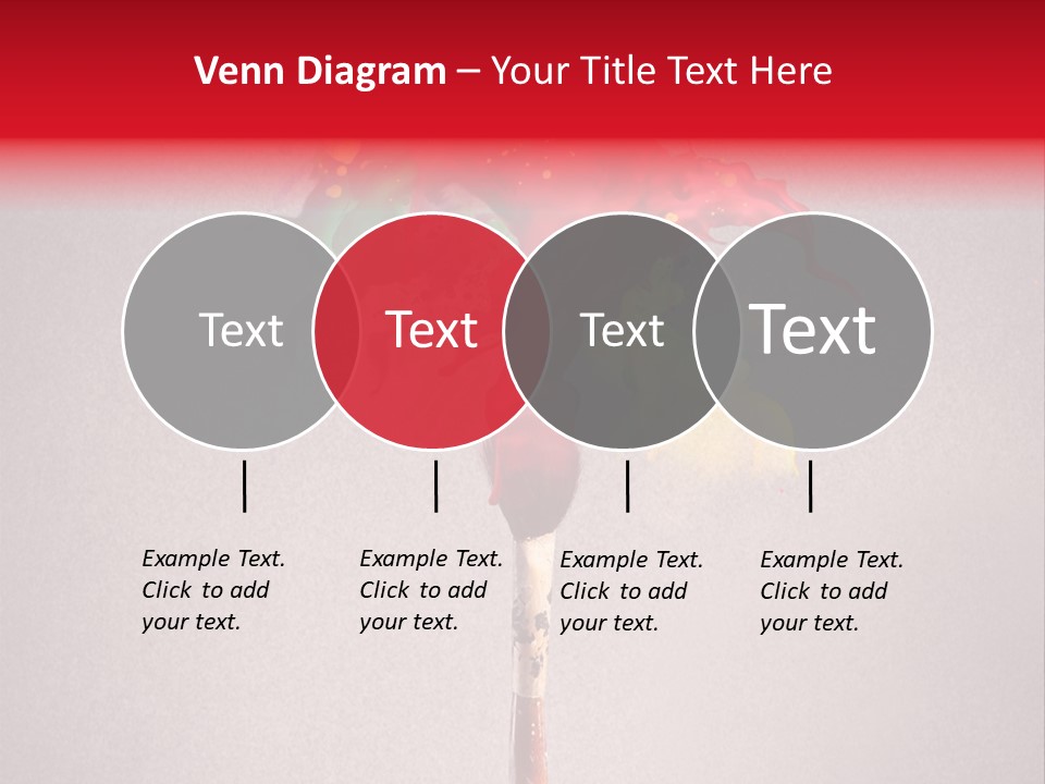 Stain Paint Artistic PowerPoint Template