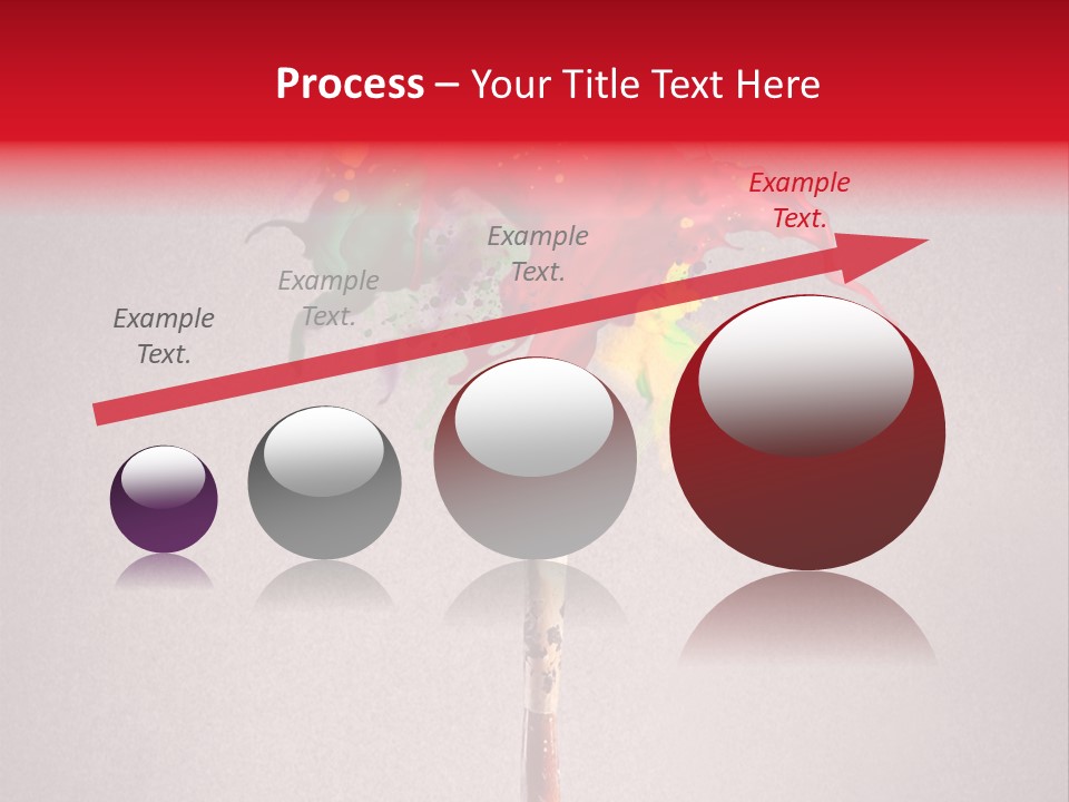 Stain Paint Artistic PowerPoint Template