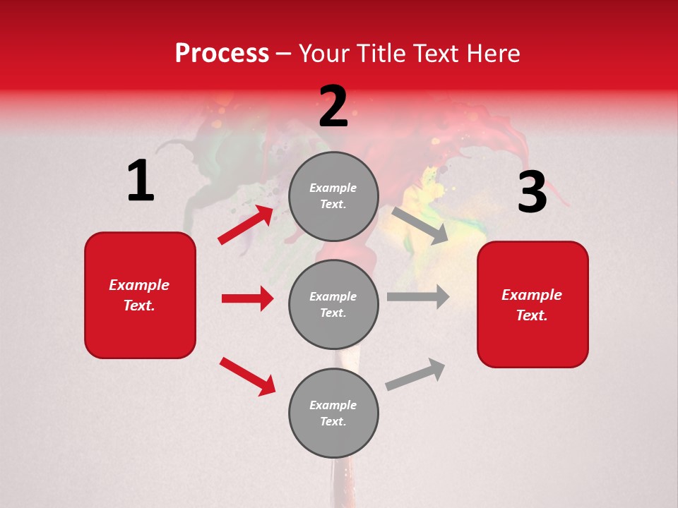 Stain Paint Artistic PowerPoint Template