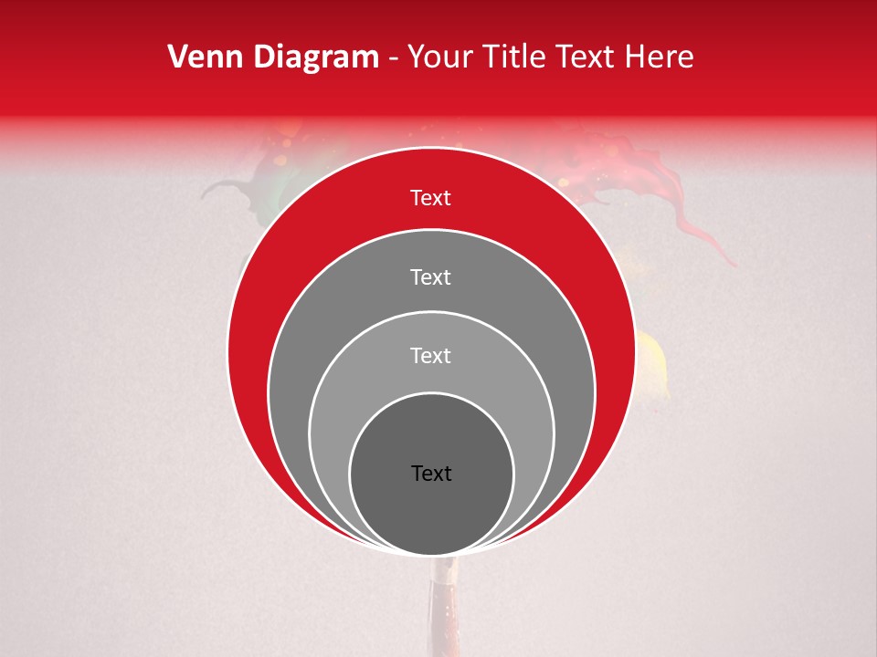 Stain Paint Artistic PowerPoint Template