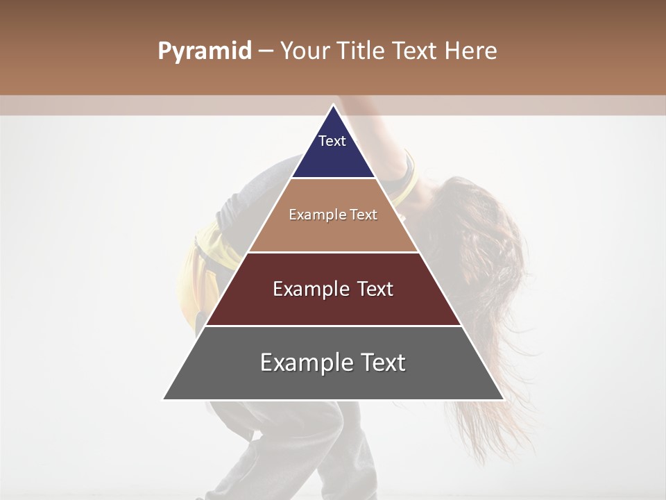 Aerobic Hip Hop Fitness PowerPoint Template