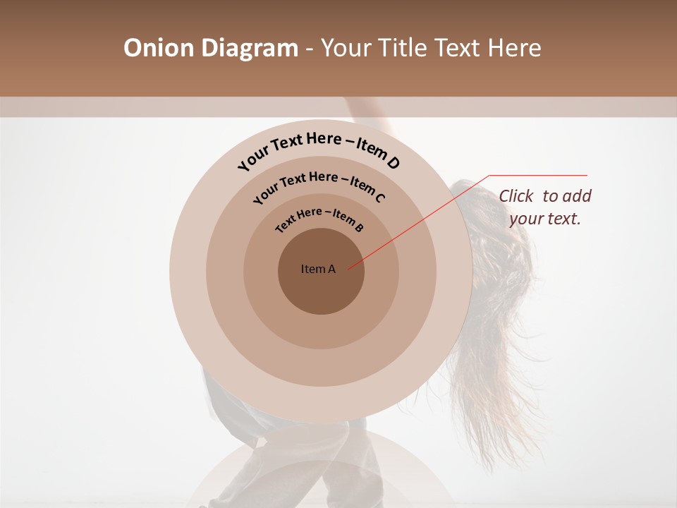 Aerobic Hip Hop Fitness PowerPoint Template