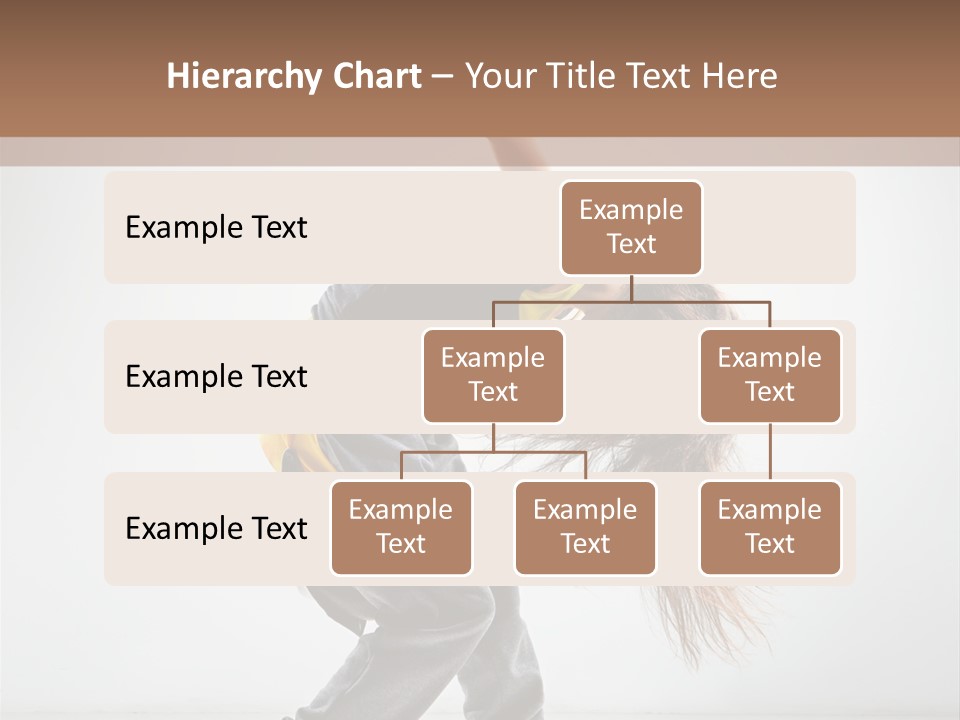 Aerobic Hip Hop Fitness PowerPoint Template