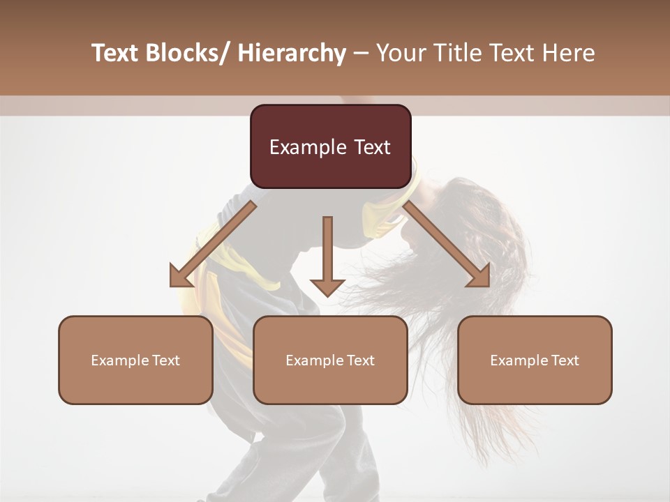 Aerobic Hip Hop Fitness PowerPoint Template