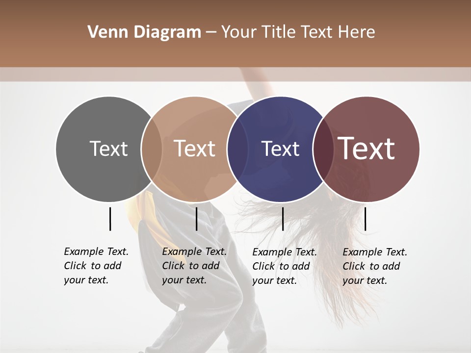 Aerobic Hip Hop Fitness PowerPoint Template