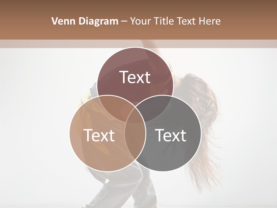 Aerobic Hip Hop Fitness PowerPoint Template