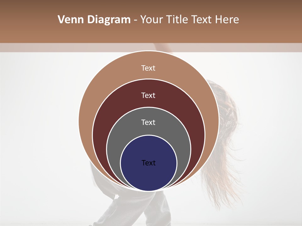 Aerobic Hip Hop Fitness PowerPoint Template