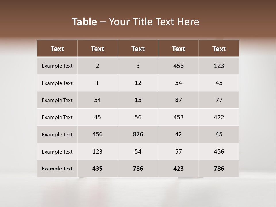 One Vertical Gymnastic PowerPoint Template
