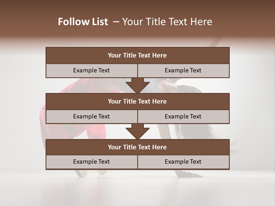One Vertical Gymnastic PowerPoint Template