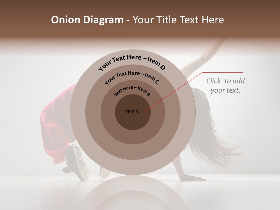 One Vertical Gymnastic PowerPoint Template