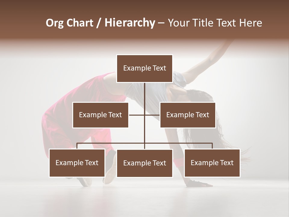 One Vertical Gymnastic PowerPoint Template