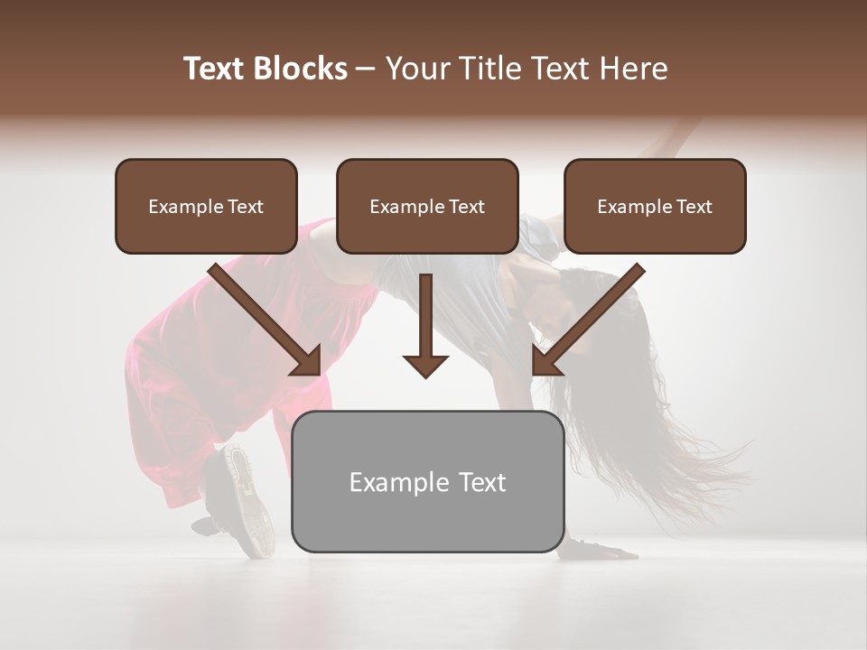 One Vertical Gymnastic PowerPoint Template