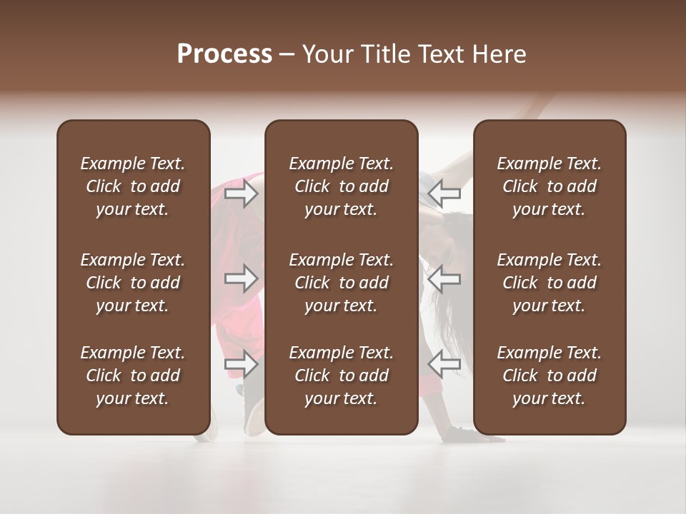 One Vertical Gymnastic PowerPoint Template