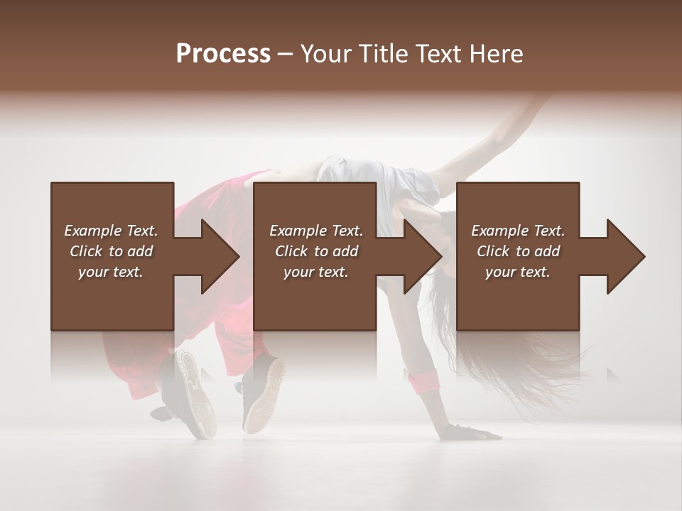 One Vertical Gymnastic PowerPoint Template