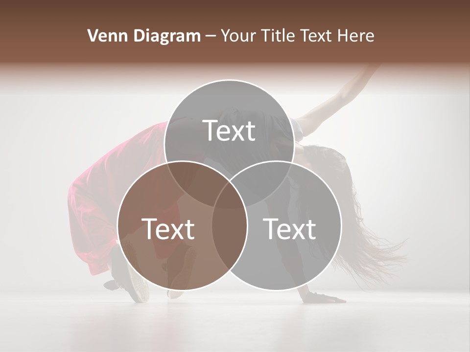 One Vertical Gymnastic PowerPoint Template