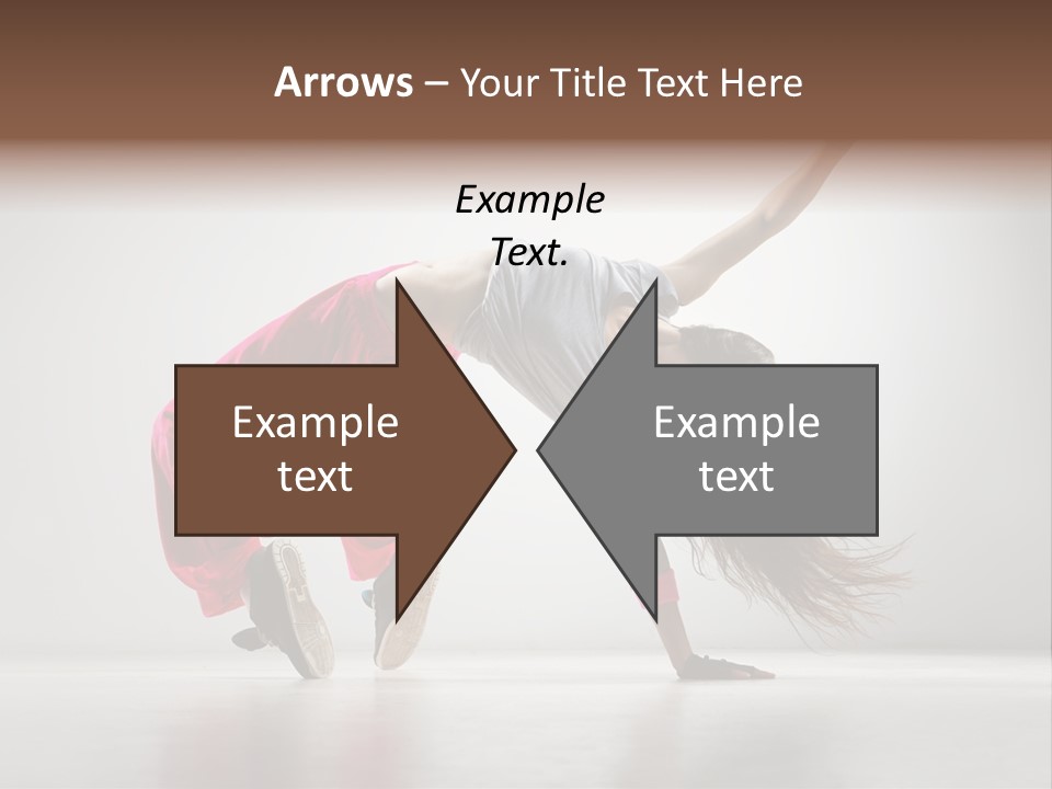 One Vertical Gymnastic PowerPoint Template