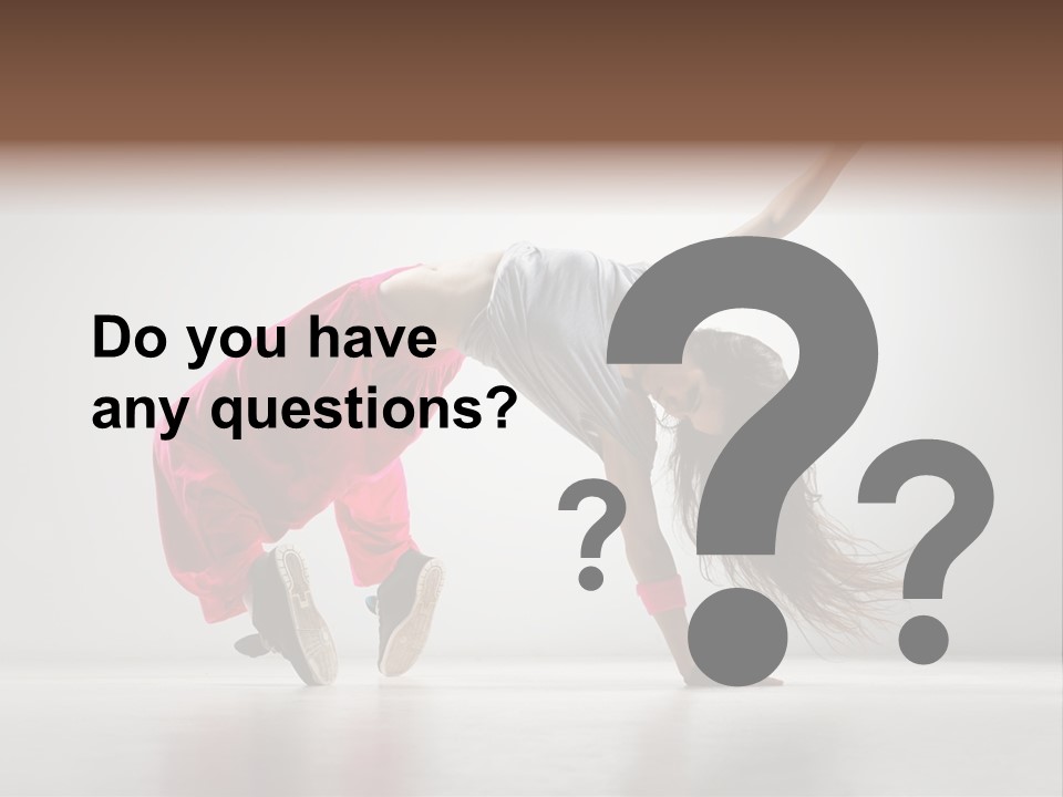 One Vertical Gymnastic PowerPoint Template