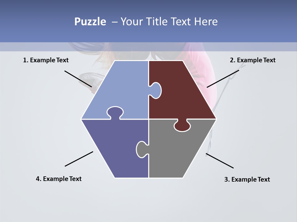 Gymnastic Flying Behaviour PowerPoint Template