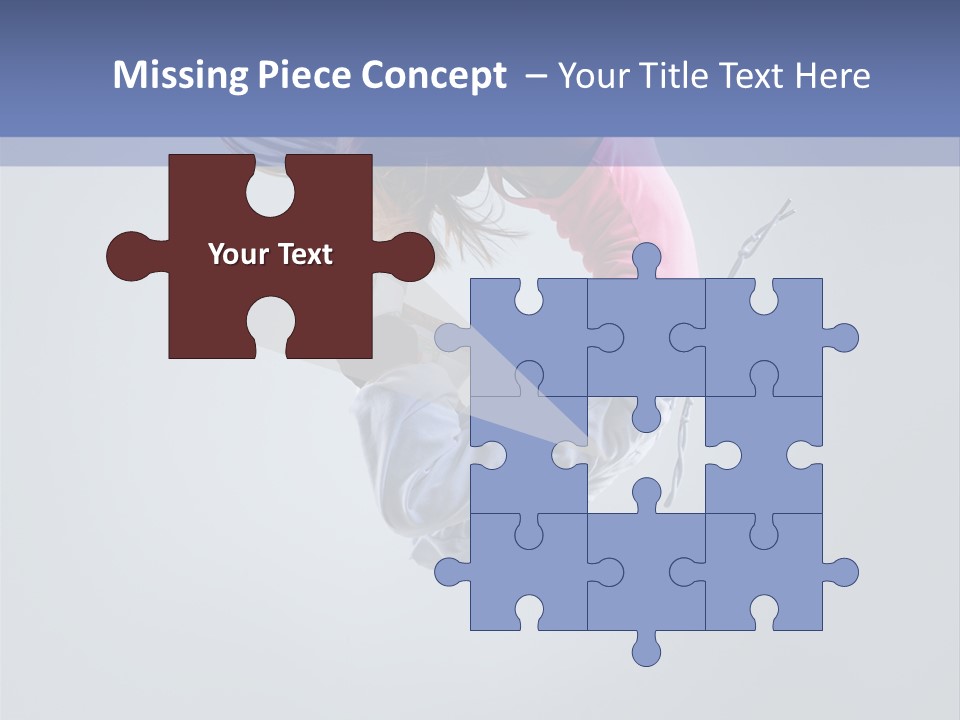 Gymnastic Flying Behaviour PowerPoint Template