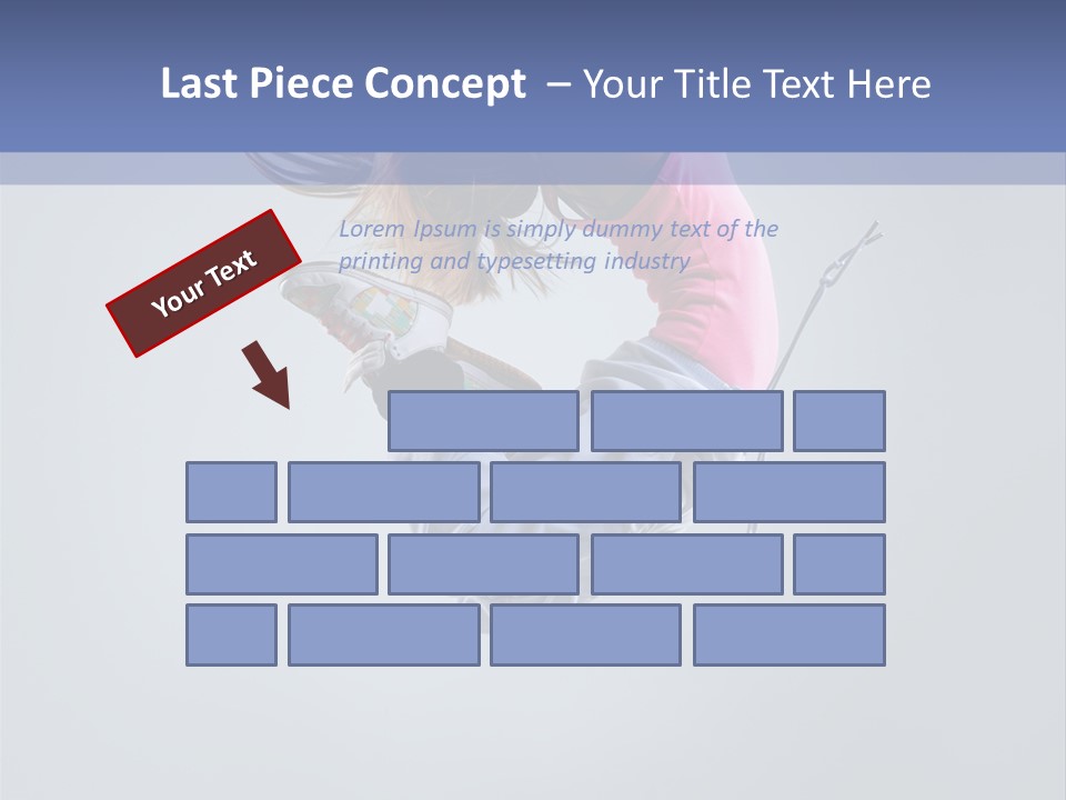 Gymnastic Flying Behaviour PowerPoint Template