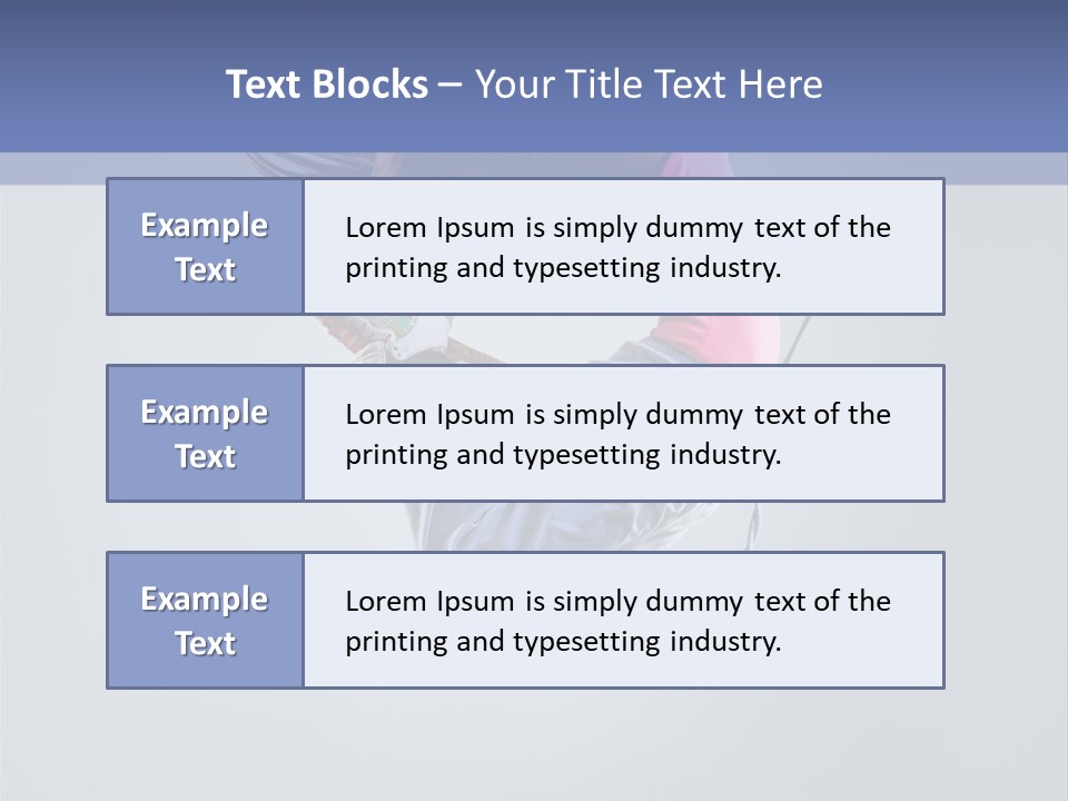 Gymnastic Flying Behaviour PowerPoint Template