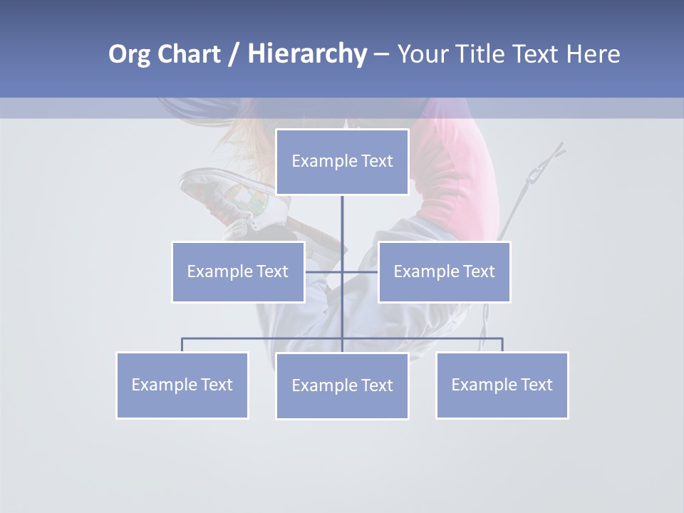 Gymnastic Flying Behaviour PowerPoint Template