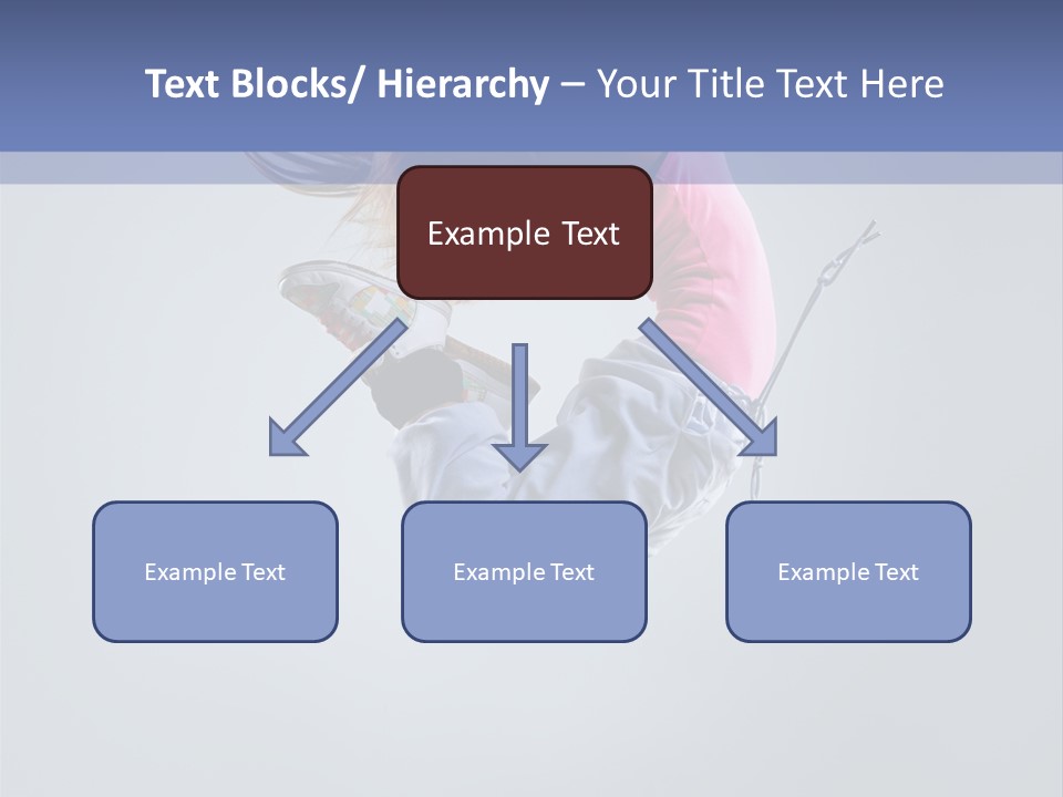 Gymnastic Flying Behaviour PowerPoint Template