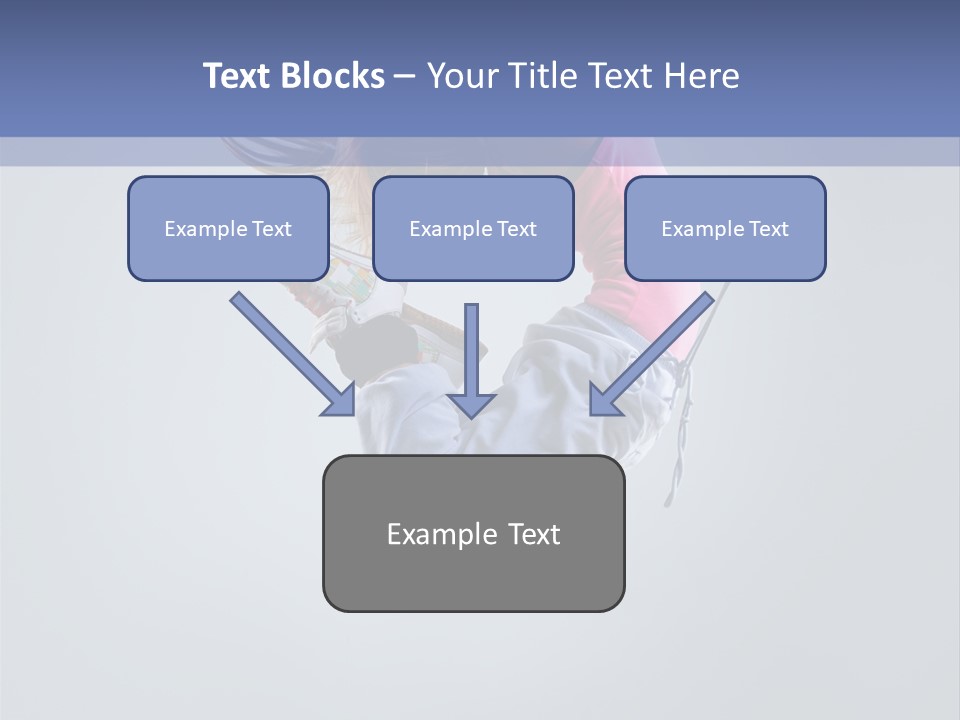 Gymnastic Flying Behaviour PowerPoint Template