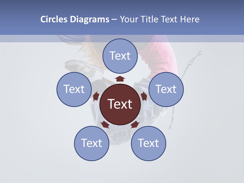 Gymnastic Flying Behaviour PowerPoint Template