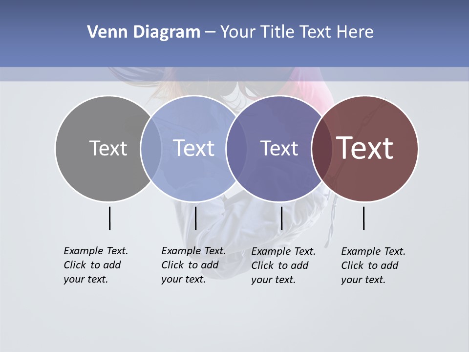 Gymnastic Flying Behaviour PowerPoint Template