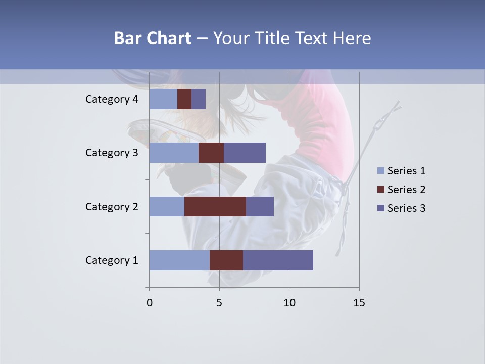 Gymnastic Flying Behaviour PowerPoint Template