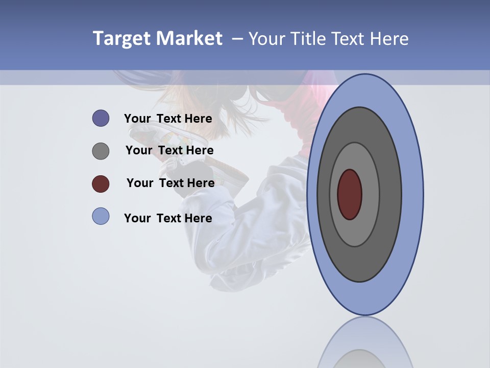 Gymnastic Flying Behaviour PowerPoint Template