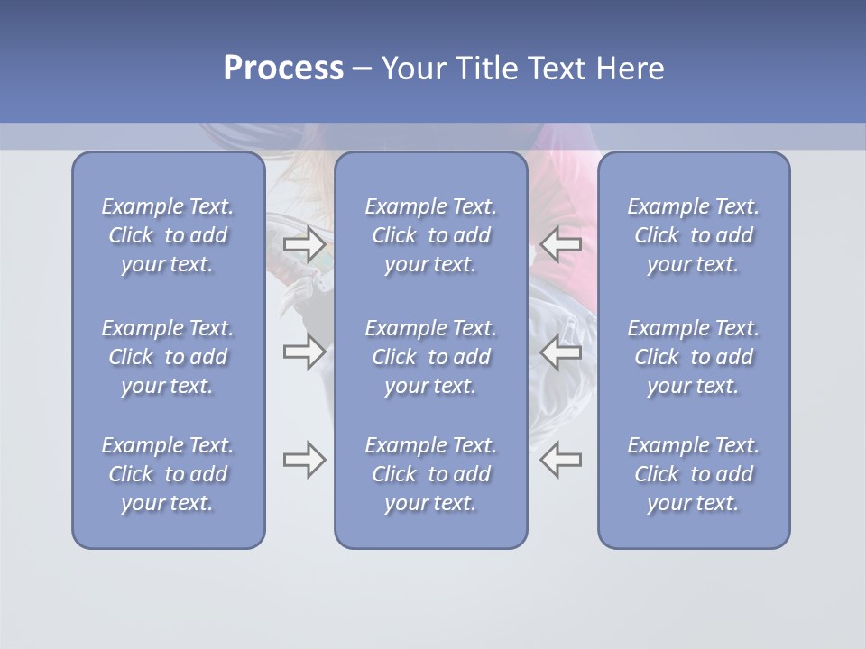 Gymnastic Flying Behaviour PowerPoint Template