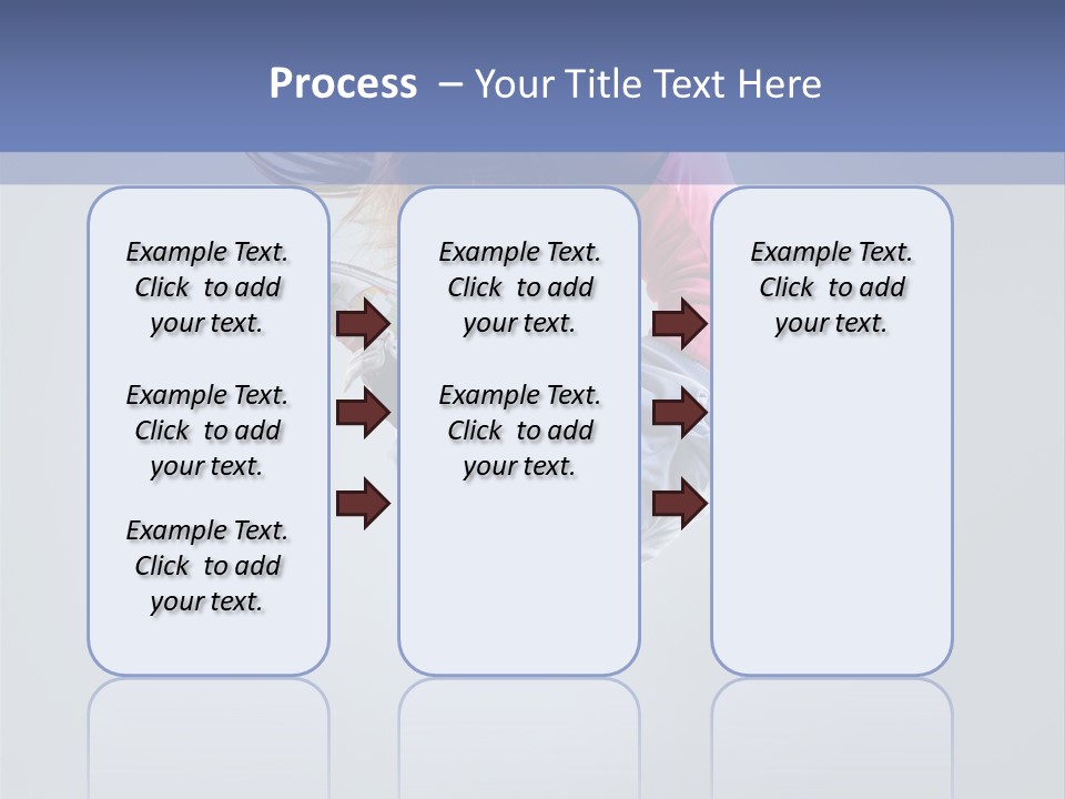 Gymnastic Flying Behaviour PowerPoint Template