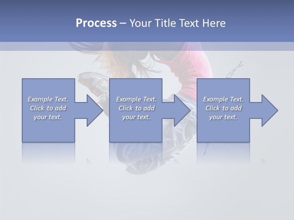 Gymnastic Flying Behaviour PowerPoint Template