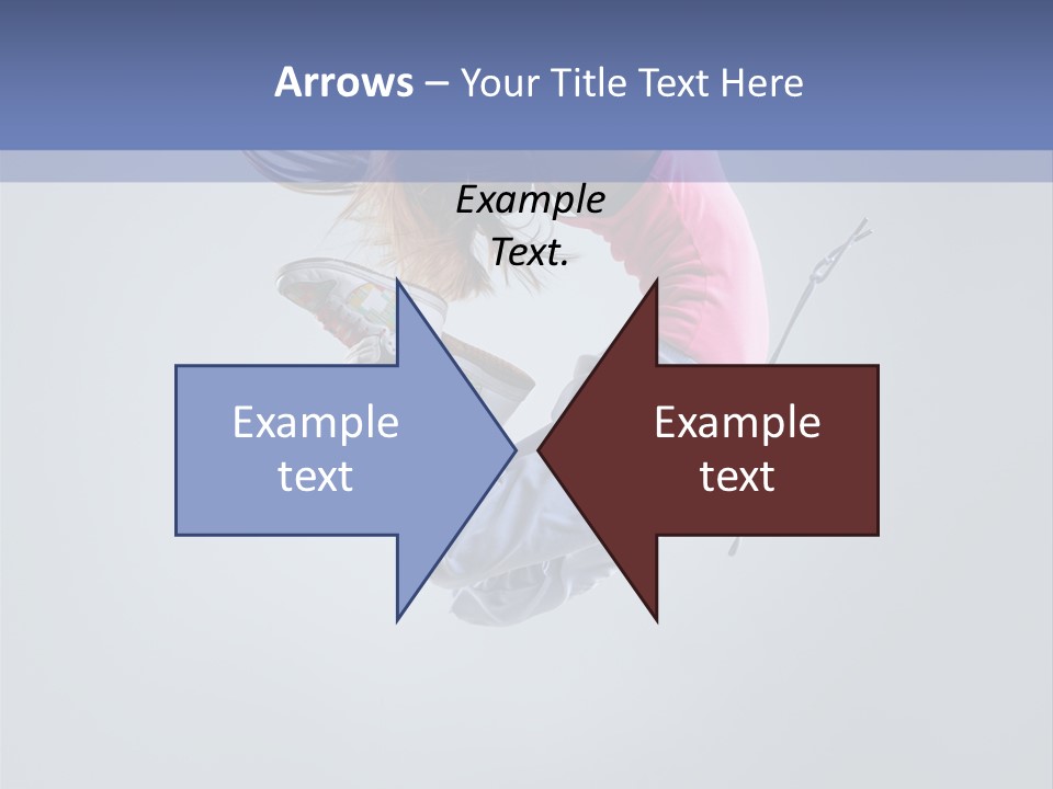 Gymnastic Flying Behaviour PowerPoint Template