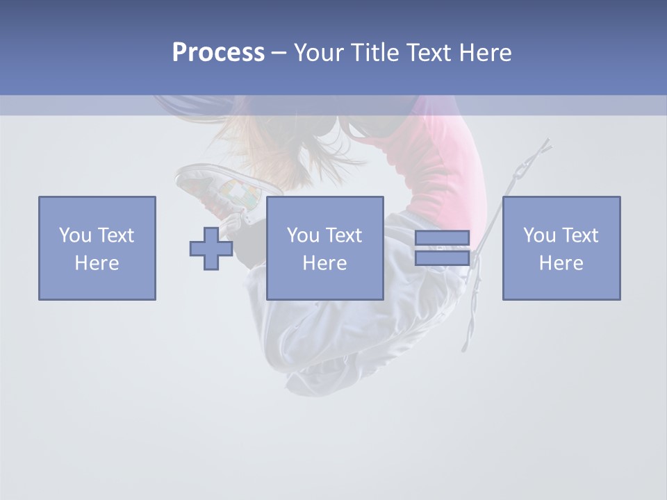 Gymnastic Flying Behaviour PowerPoint Template