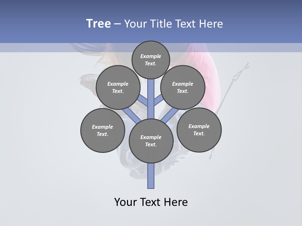 Gymnastic Flying Behaviour PowerPoint Template