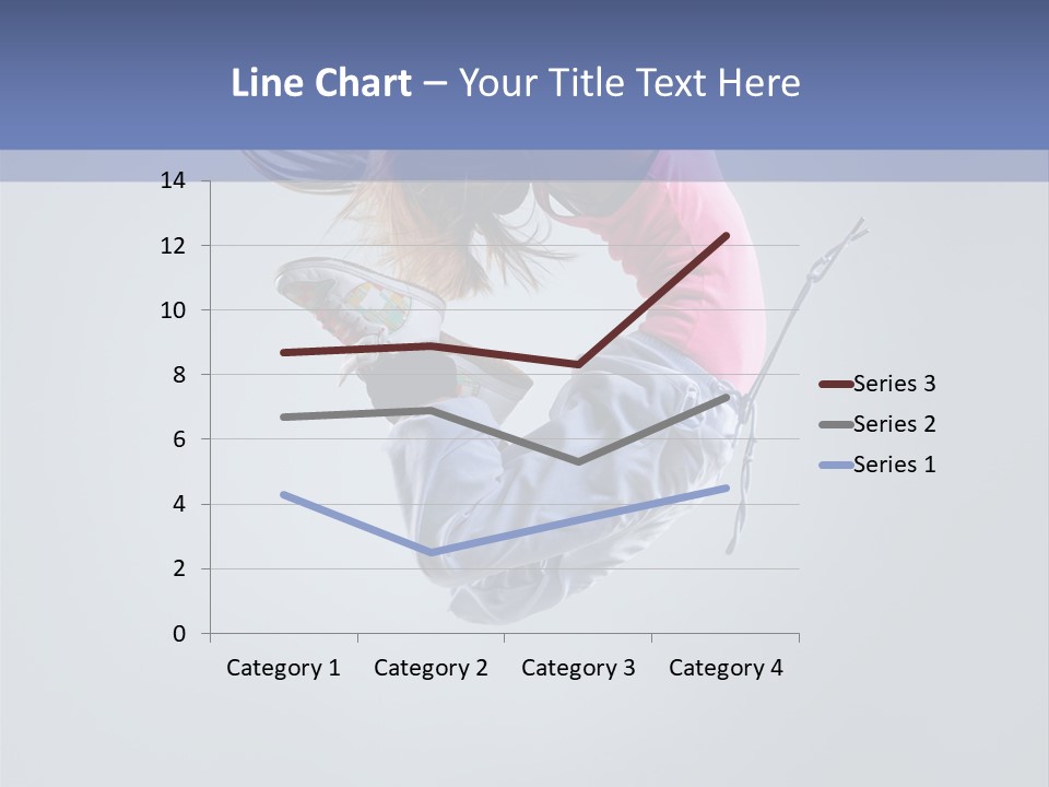 Gymnastic Flying Behaviour PowerPoint Template