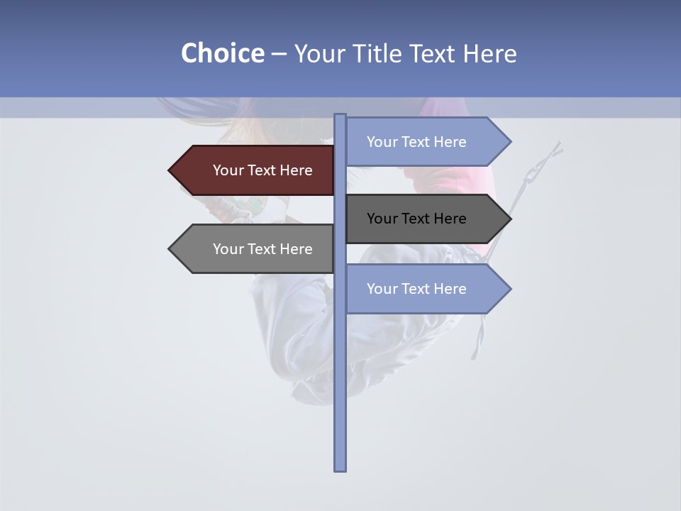 Gymnastic Flying Behaviour PowerPoint Template