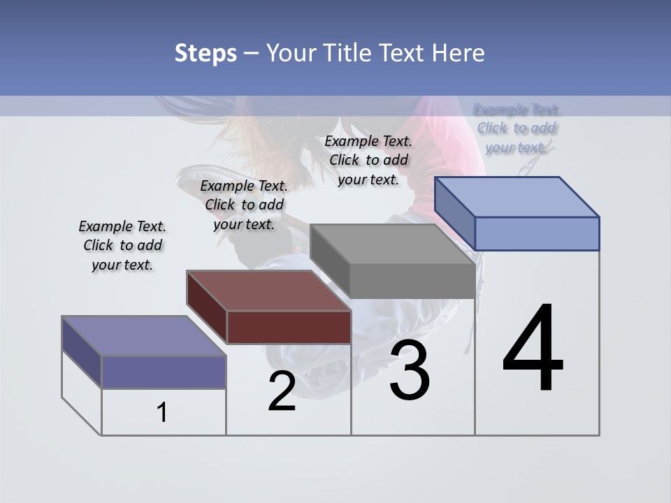 Gymnastic Flying Behaviour PowerPoint Template