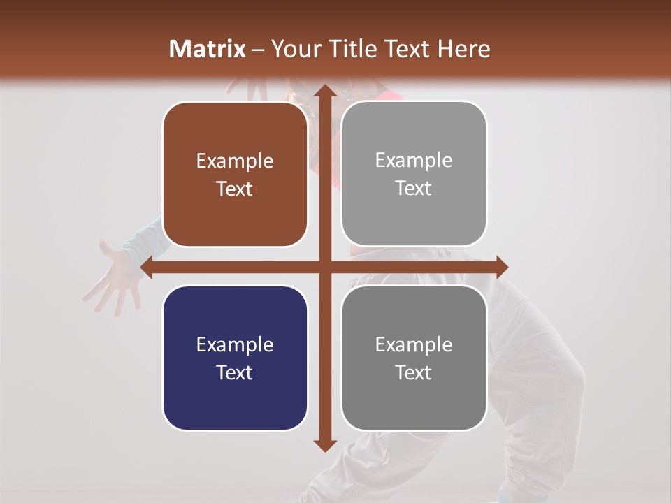 Flexibility Vertical Cool PowerPoint Template