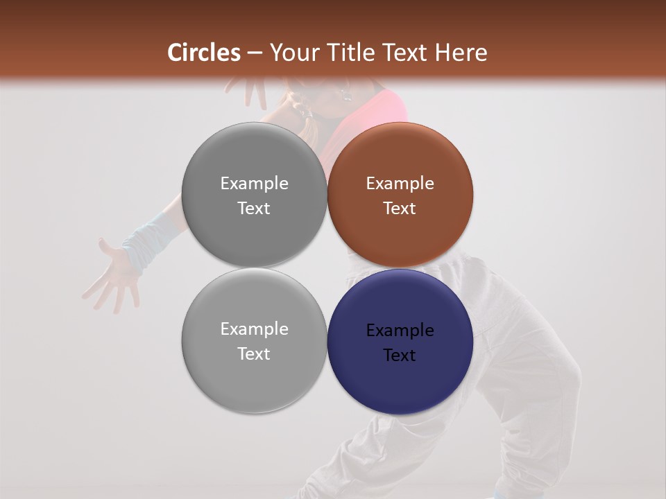 Flexibility Vertical Cool PowerPoint Template