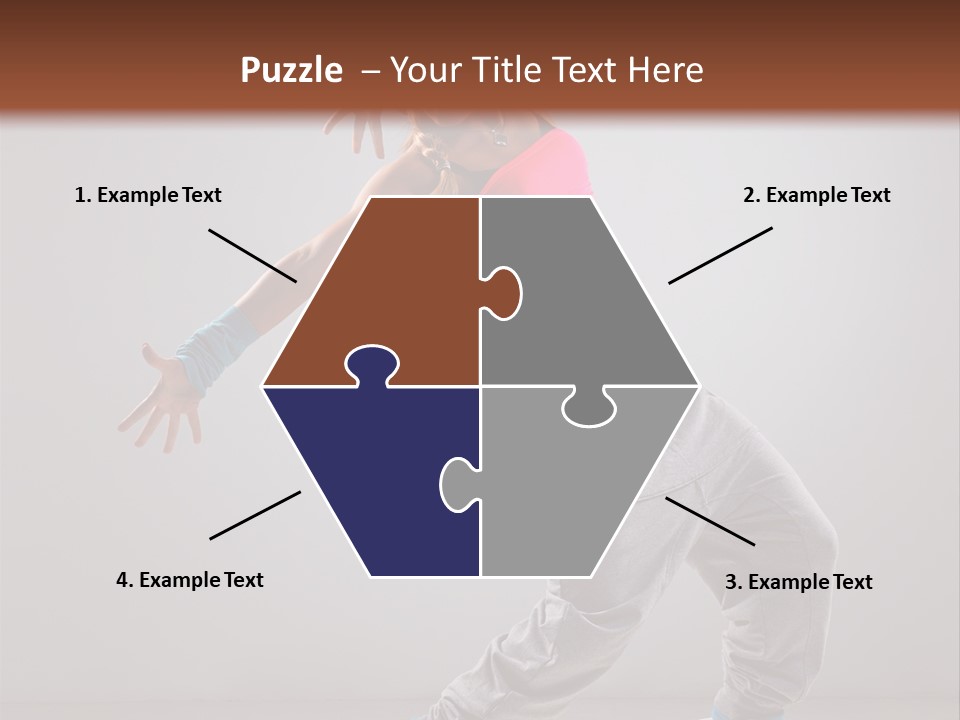 Flexibility Vertical Cool PowerPoint Template