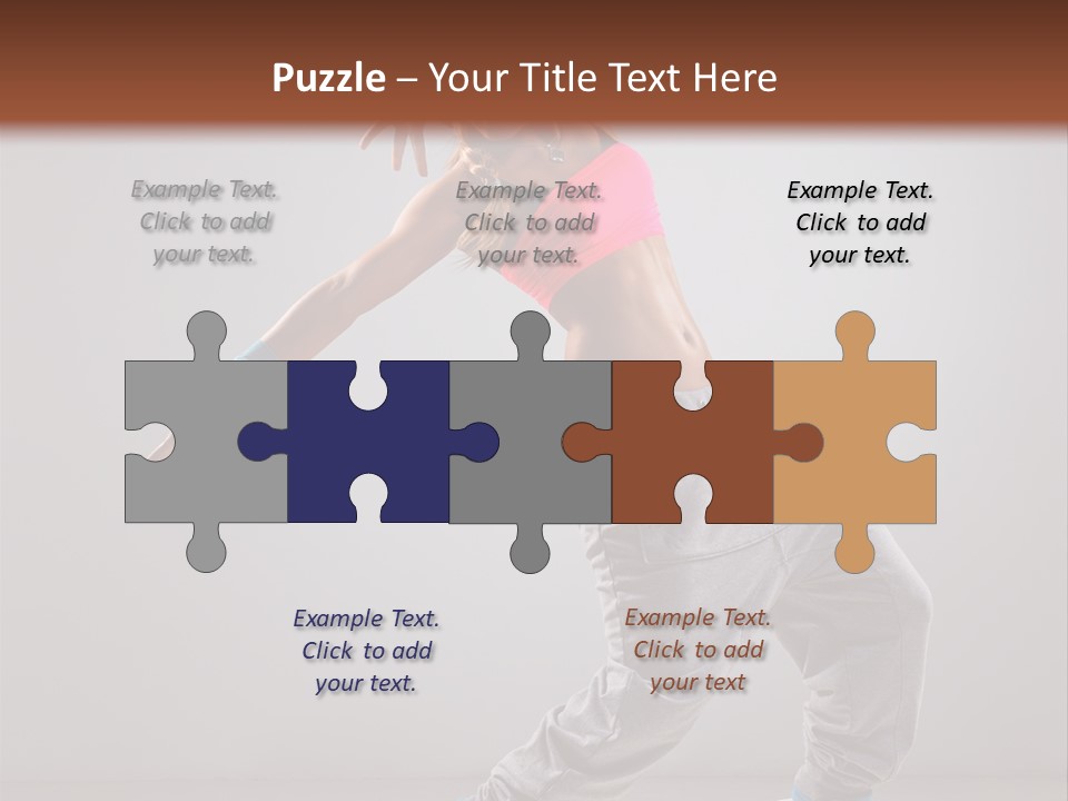 Flexibility Vertical Cool PowerPoint Template