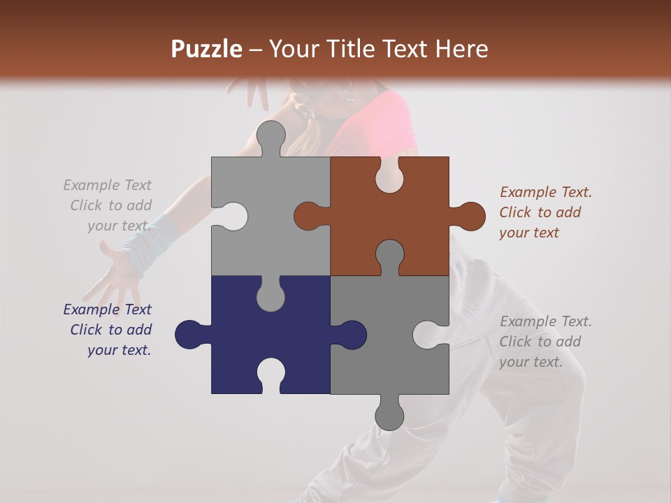 Flexibility Vertical Cool PowerPoint Template