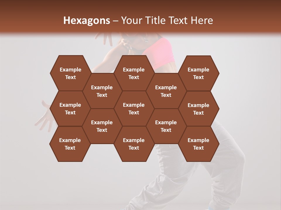 Flexibility Vertical Cool PowerPoint Template