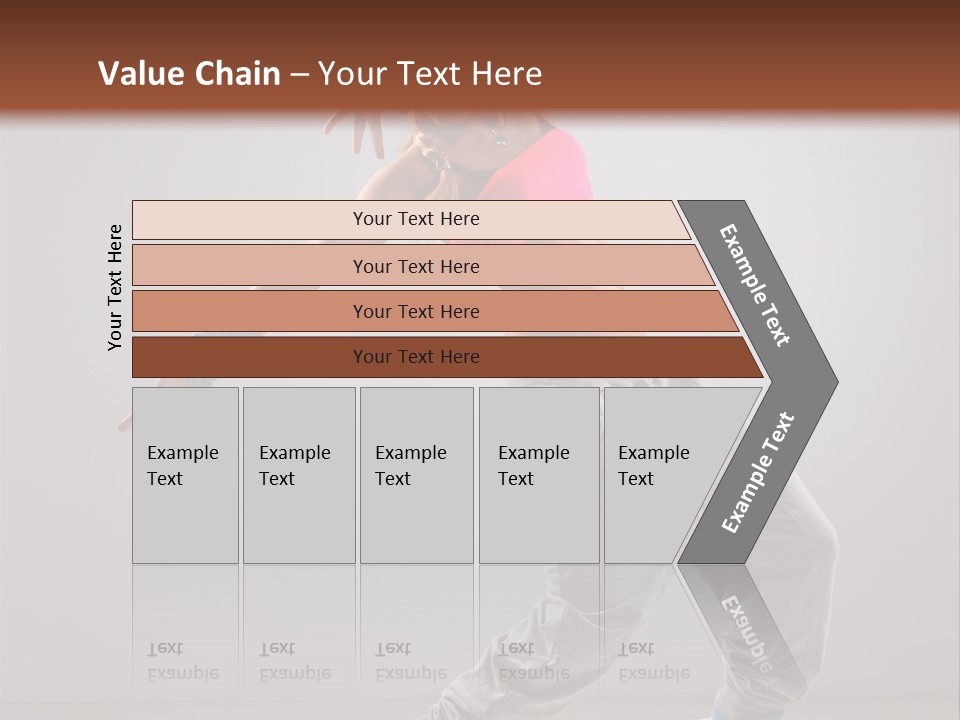 Flexibility Vertical Cool PowerPoint Template